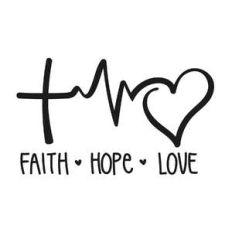 faith hope love phrase