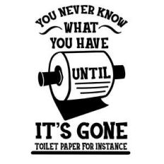 you never know what you have until its gone