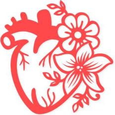 floral heart