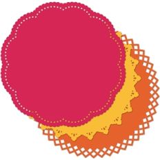 12x12 circle background shapes