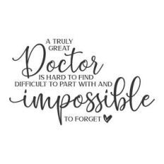 a truly great doctor