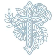 floral cross
