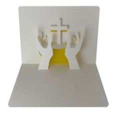 prayer popup card