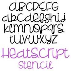 zp heatscript stencil