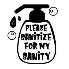 please sanitize for my sanity