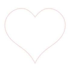 heart stitching holes