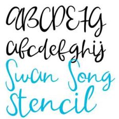 pn swan song stencil
