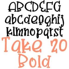 zp take twenty bold