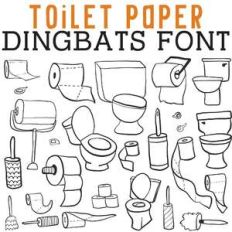 cg toilet paper dingbats