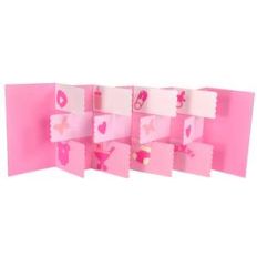 baby girl flag book album