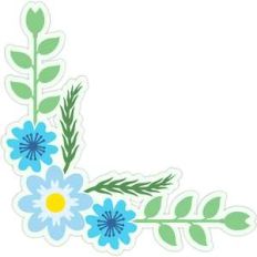 spring flowers corner