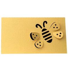 honeybee 3d place card