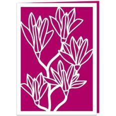 flowering magnolia card