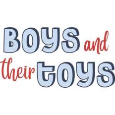 boys and their toys