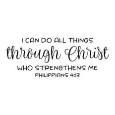 i can do all things through christ