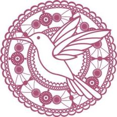 hummingbird mandala