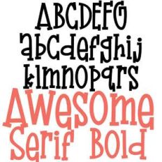zp awesome serif bold