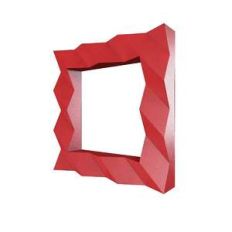 lowpoly square frame double spikes