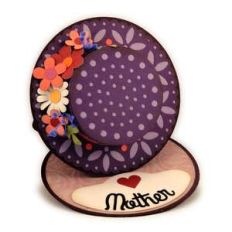 mothers day 3d hat easel card