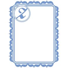 monogram frame z