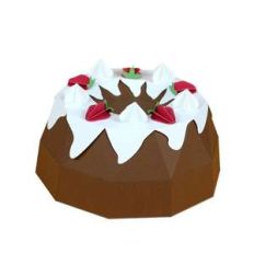 cake low poly