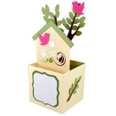 romance birdhouse card in a box