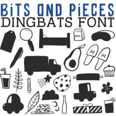 cg bits and pieces dingbats