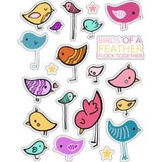 ml birds of a feather stickers