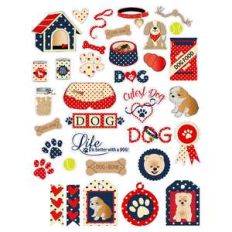 dog planner stickers and tags