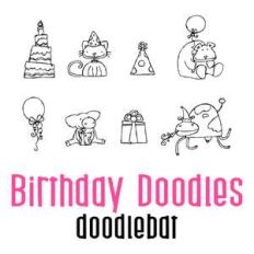 birthday doodles doodlebat