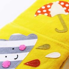 happy cloud quiet book sewing pattern