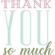 thank you so much