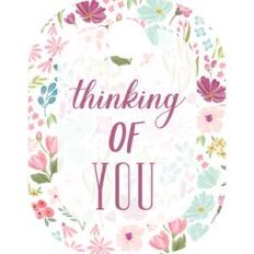thinking of you tag