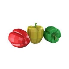 low poly peppers