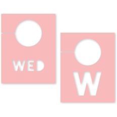 wednesday hanger tag