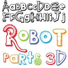 pn robot parts 3d