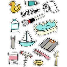 ml bathtime stickers