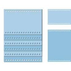 note card pages set- triangles