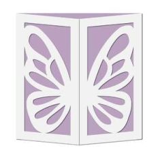 gate fold butterfly card