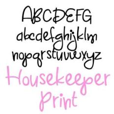 zp housekeeper print