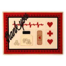 medical shadowbox thank you a7 card
