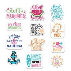 summer stickers