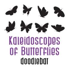 kaleidoscoptes of butterflies doodlbat