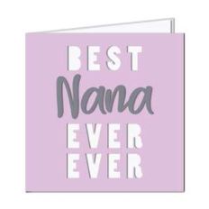 best nana ever card