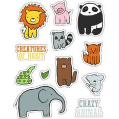 ml animals and creature stickers