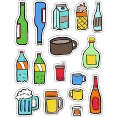 ml bottles stickers