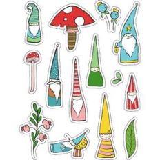 ml cutie gnomes stickers
