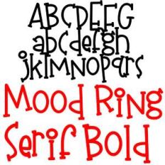 zp mood ring serif bold