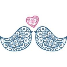 love birds mandala