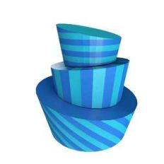 lowpoly castle cake